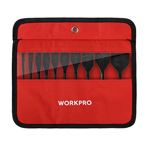 Workpro W004541 10-Piece Pro Spade Drill Bit Set- Black Coating thumb #7