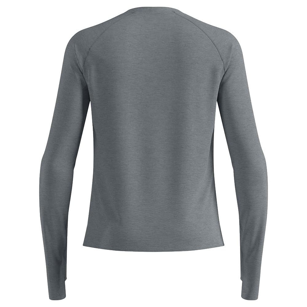 Odlo Herren X-Alp Pw 115 Longsleeve Laufbekleidung Laufshirt Grey Melange - Grau L