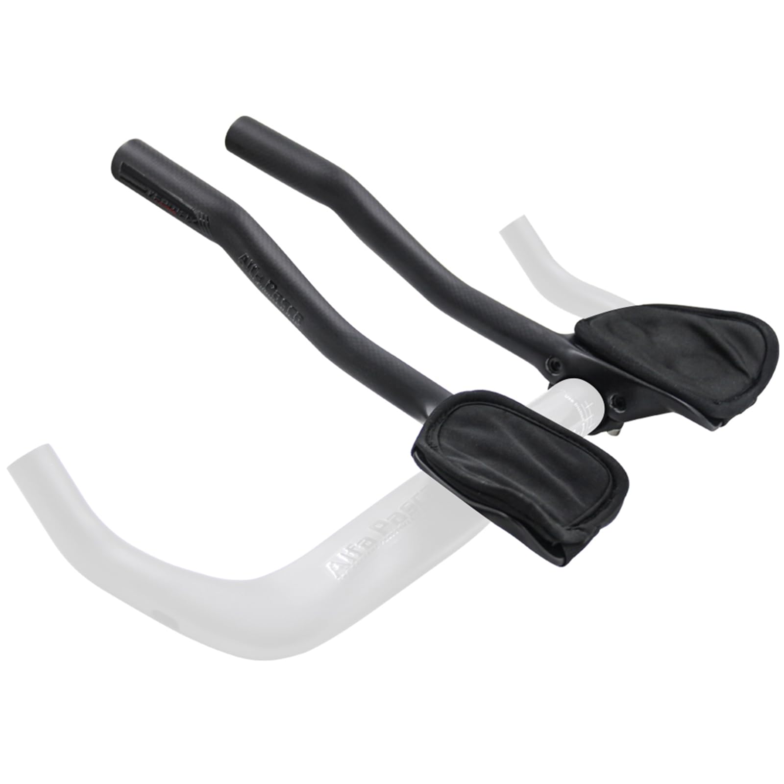 Alfa Pasca guidon velo triathlon 31.8 * 340mm prolongateur triathlon | guidon triathlon 3K Mat prolongateur velo