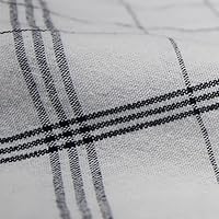 Set Di 10 Strofinacci Da Cucina In Cotone 50x70cm - Super Assorbenti, Lavabili, Motivo A Quadri Blu - Ideali Per Casa E Ristorante - Foto 7