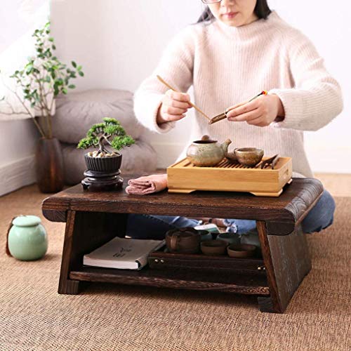 Table basse en bois massif pliante pour optimiser les petits espaces - 3