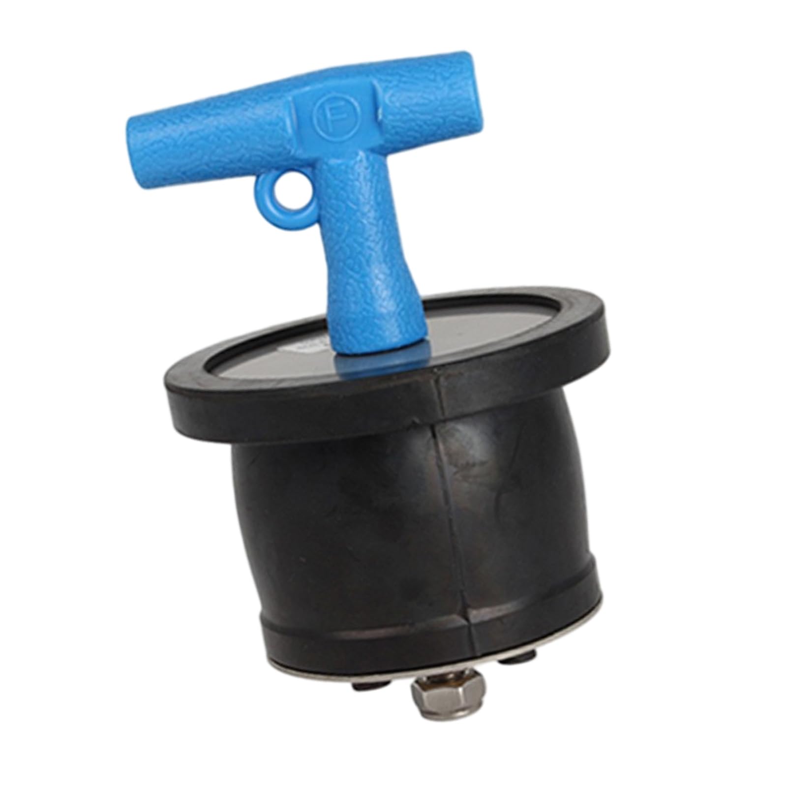 CUNZJIA Aluminum Marine Deck Drain Plug for Boats and Yachts Vessels Sailboats with Resistance and Easy Installation