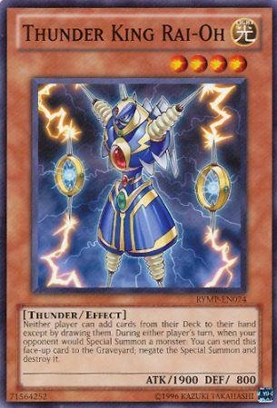 rai様 Amazon.com: Thunder King Rai-Oh -RYMP-EN074 - Common - Unlimited
