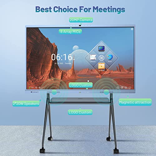 JYXOIHUB 65" Smart Board – Interaktiv 4K Whiteboard med Kamera