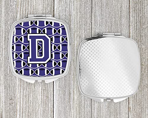 Espejo compacto rectangular para maquillaje miniatura 4