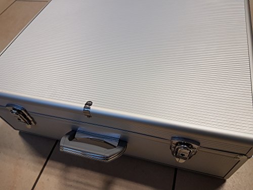 Preisvergleich Produktbild SAFE 214 CD-Koffer Alu für 144 CD`s in Hüllen