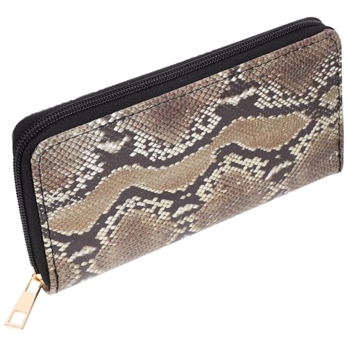 1pc Ladies Wallet Snakeskin Purse Wristlet Wallets for Women Wristlet Handbag Wristlet Purses for Women