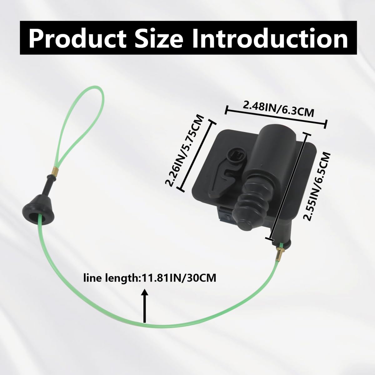 MUNTICO 74700-TBA-A02 Fuel Door Actuator for Honda Civic 2016-2021 Car Fuel Lid Actuator Gas Lock Door Actuator Assembly 74700TBAA02