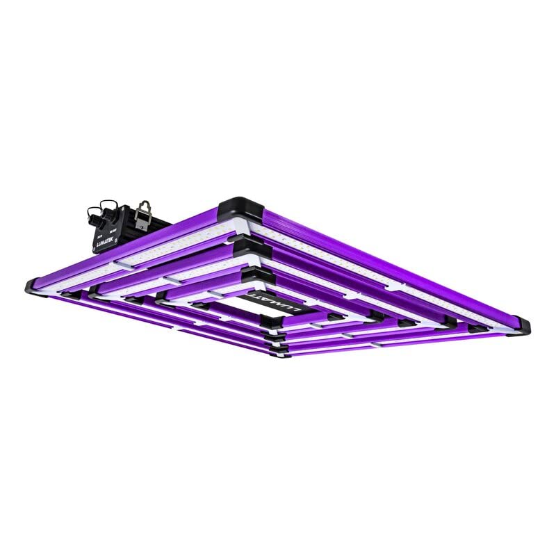 Weedness Lumatek LED ATS300 Vatios Pro - Panel LED Lámpara de Cultivo Espectro Completo Luz de Crecimiento Plantas de Interior