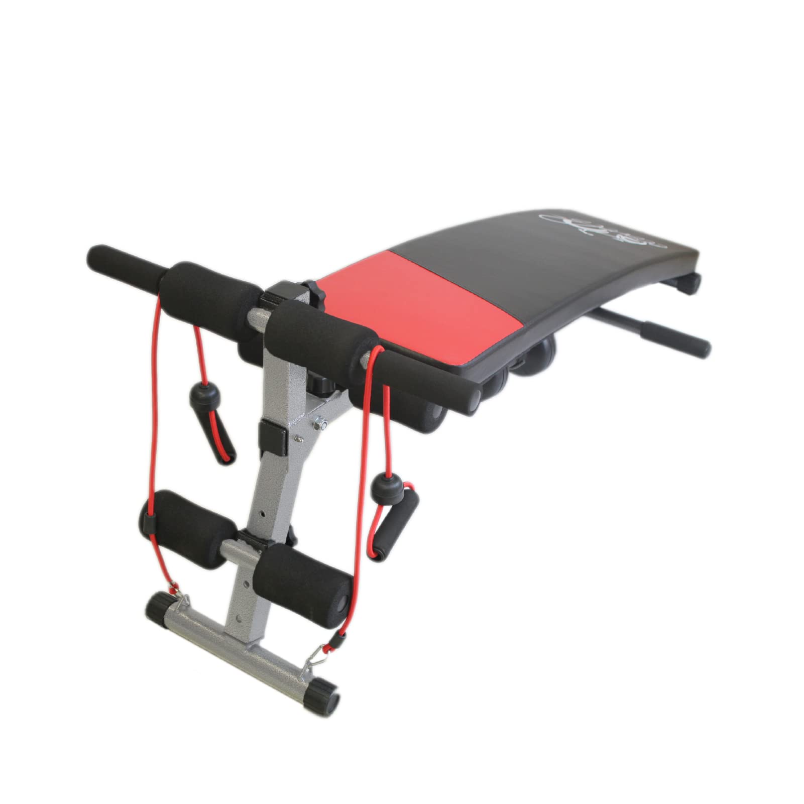FFitness Cyclette nera 201 con cintura e cardiofrequenzimetro, per fitness a casa e allenamento