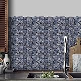 ✿ Pegatinas de azulejos morden: Son pegatinas planas como azulejos reales, que crean un estilo moderno para su habitación en minutos. Muy agradable para la decoración del hogar y la sustitución de azulejos viejos para inquilinos.