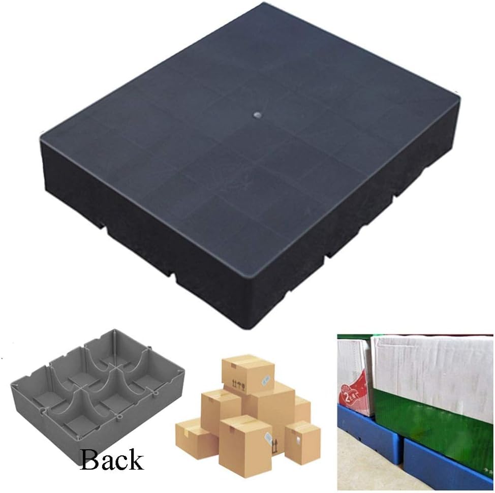 Rayonnage à palettes en plastique robuste 60 cm de support de charge pour réserve - 3