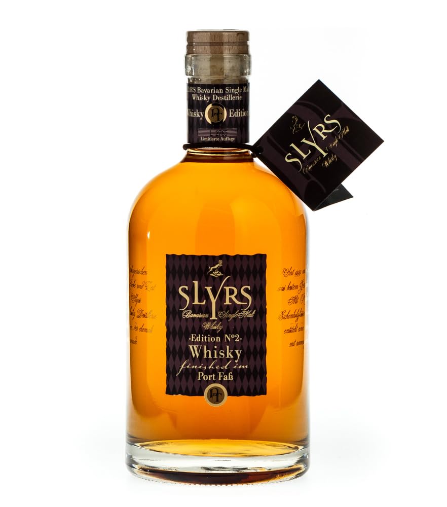 SLYRS Single Malt Whisky Port Cask Finish 46% vol. 0,7 l in Geschenkverpackung