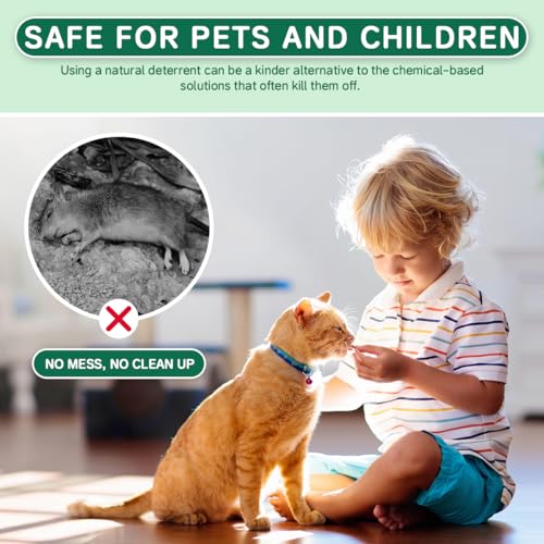 Image of Rodent Mouse Repellent 42 pcs, Peppermint Oil Moth Balls for Mice Rats Deterrent, Natural Pest Control Mothballs for Rodents, Squirrels, Skunk, Mole, Gopher, Pets Safe, Indoor and Outdoor Use