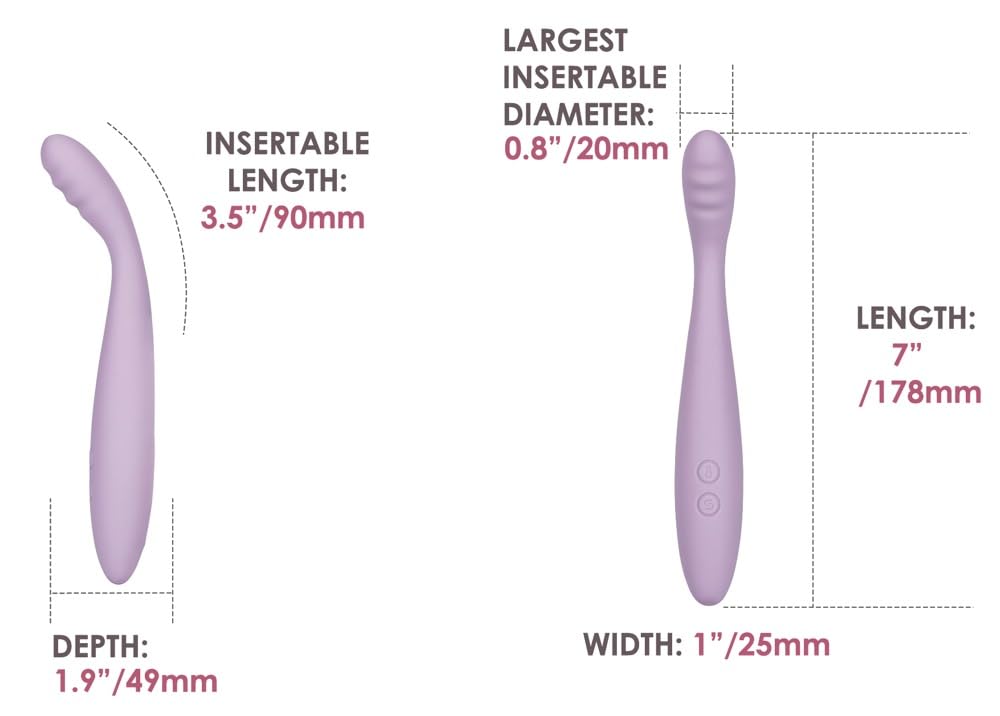 Svakom Vibratore da donna Cici 2 G-spot lilla pastello 2,5 cm