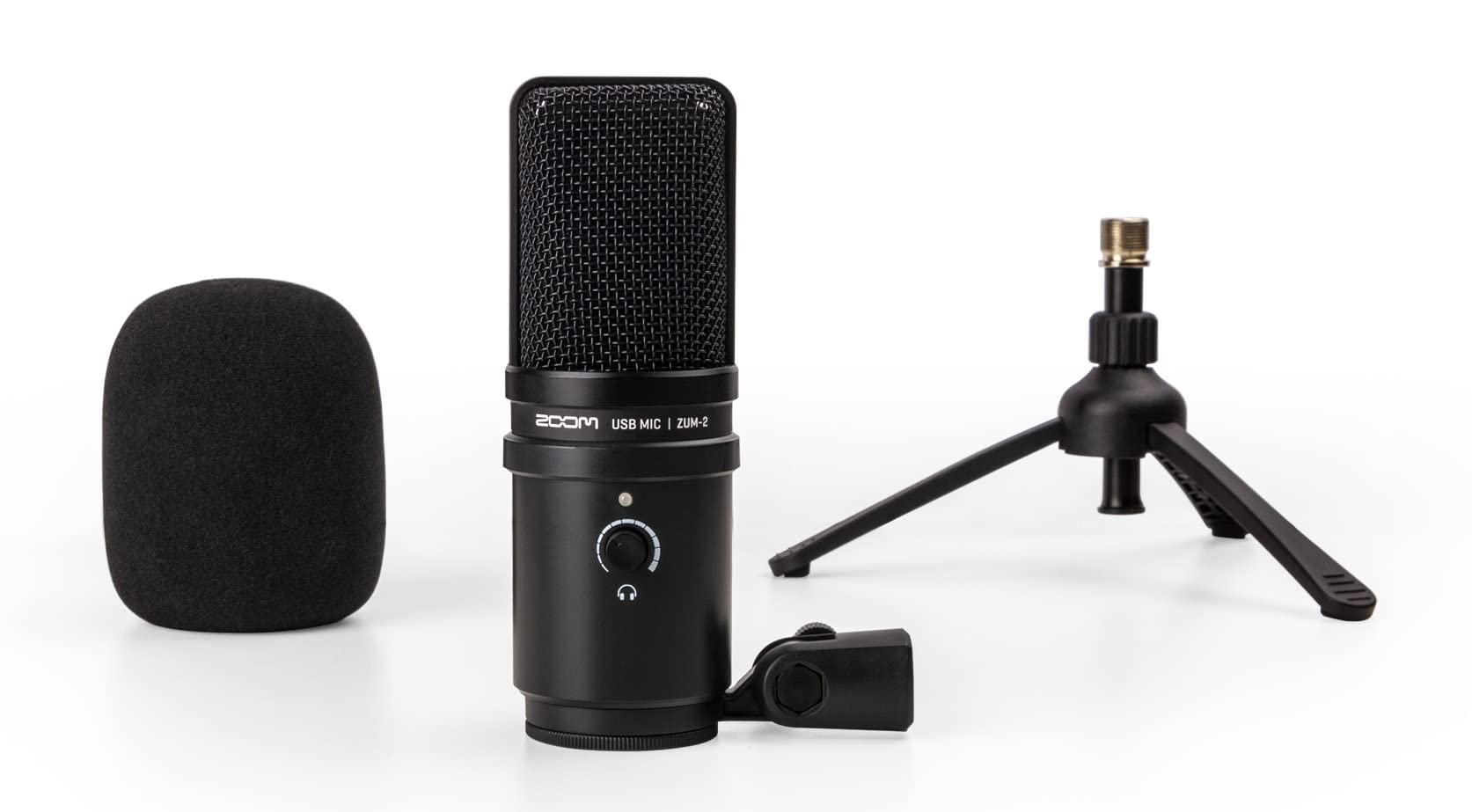 Zoom - ZUM-2 - Microfono Podcast USB a condensatore