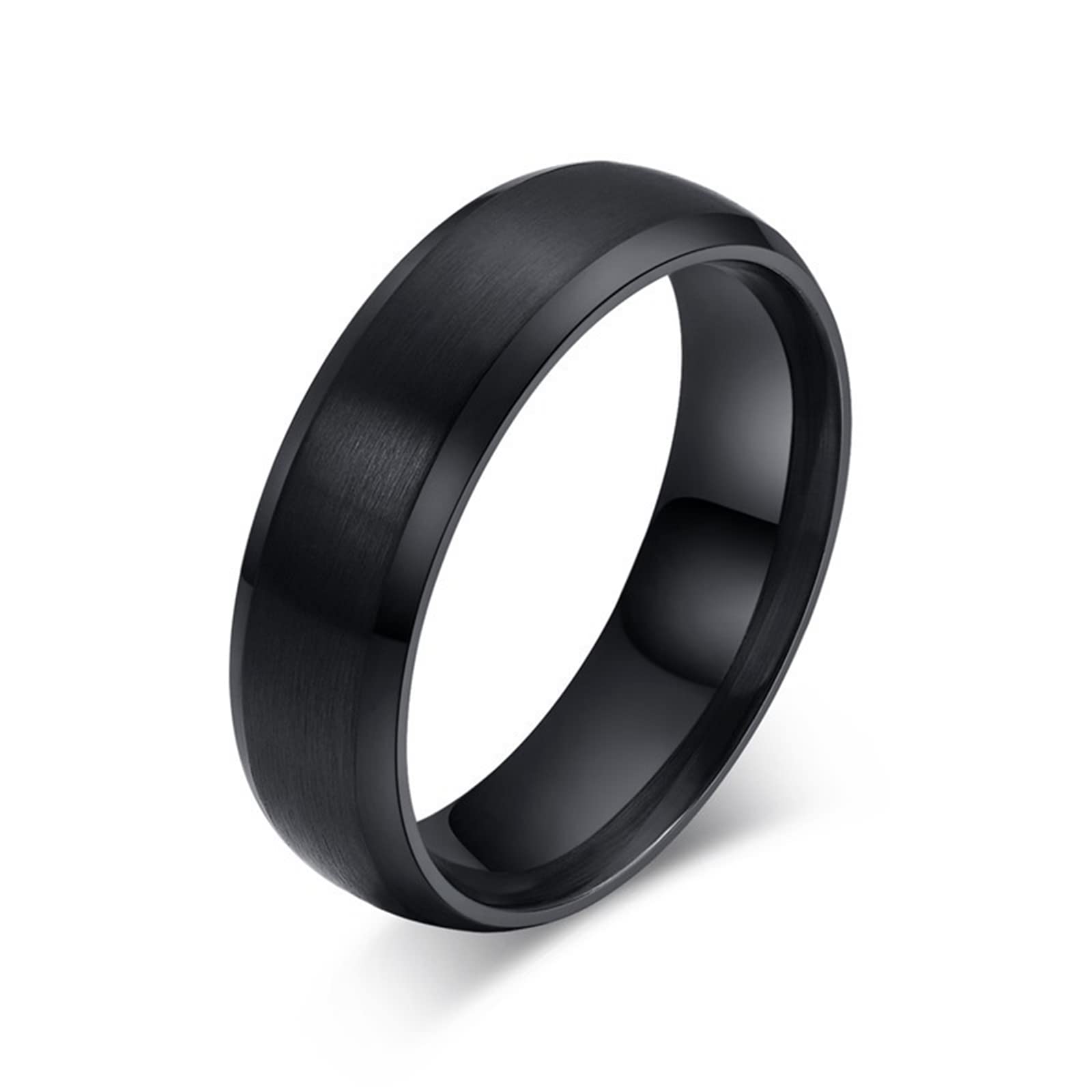 Cheap Promise Rings, Vintage Wedding Band Steel Stainless Steel Simple Ring Design Annive…