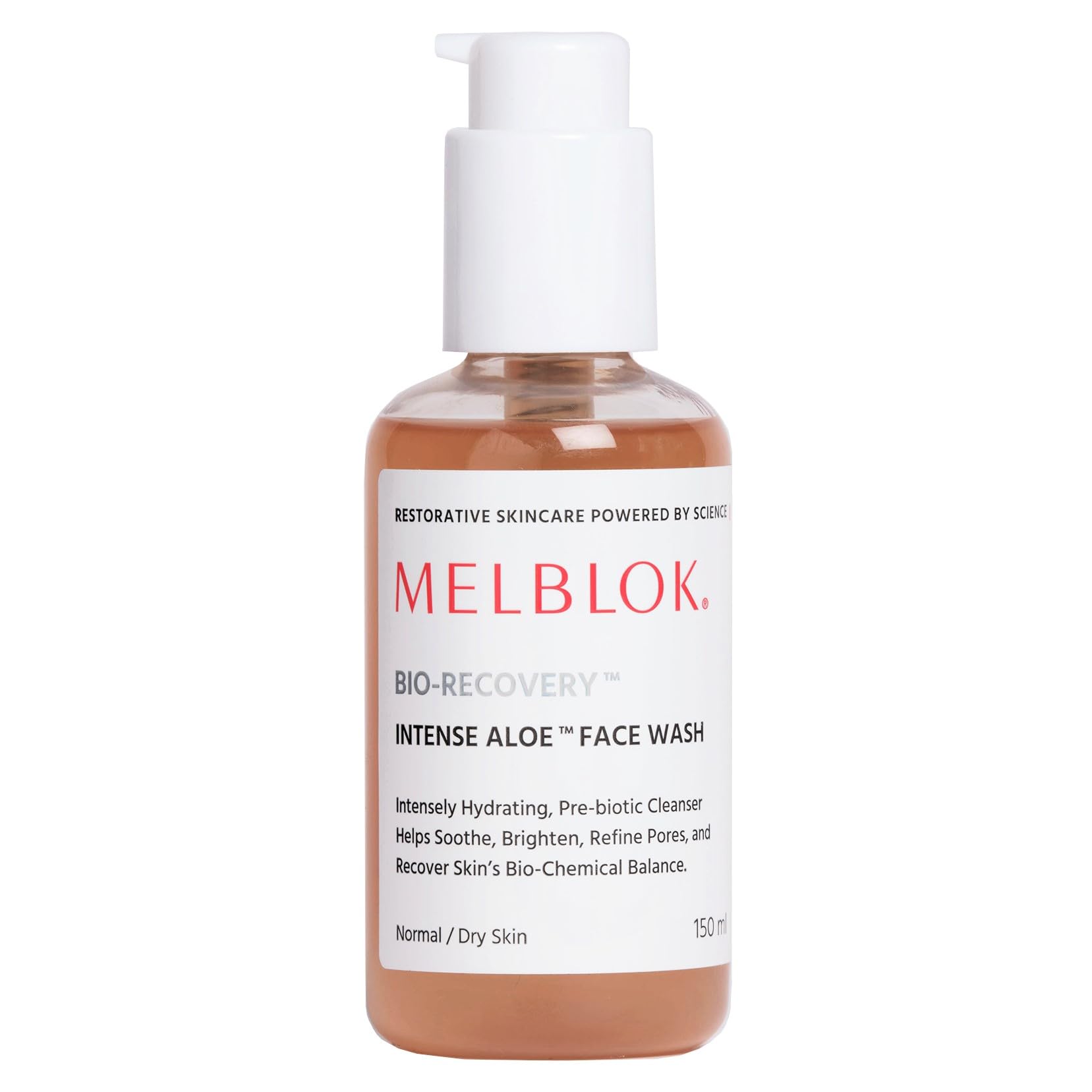 Bio-Recovery Intense Aloe™ Face Wash 150 ml | For Normal, Dry & Sensitive Skin| Hydrating, Non-Drying Prebiotic Face Cleanser with Niacinamide & Panthenol-image-4