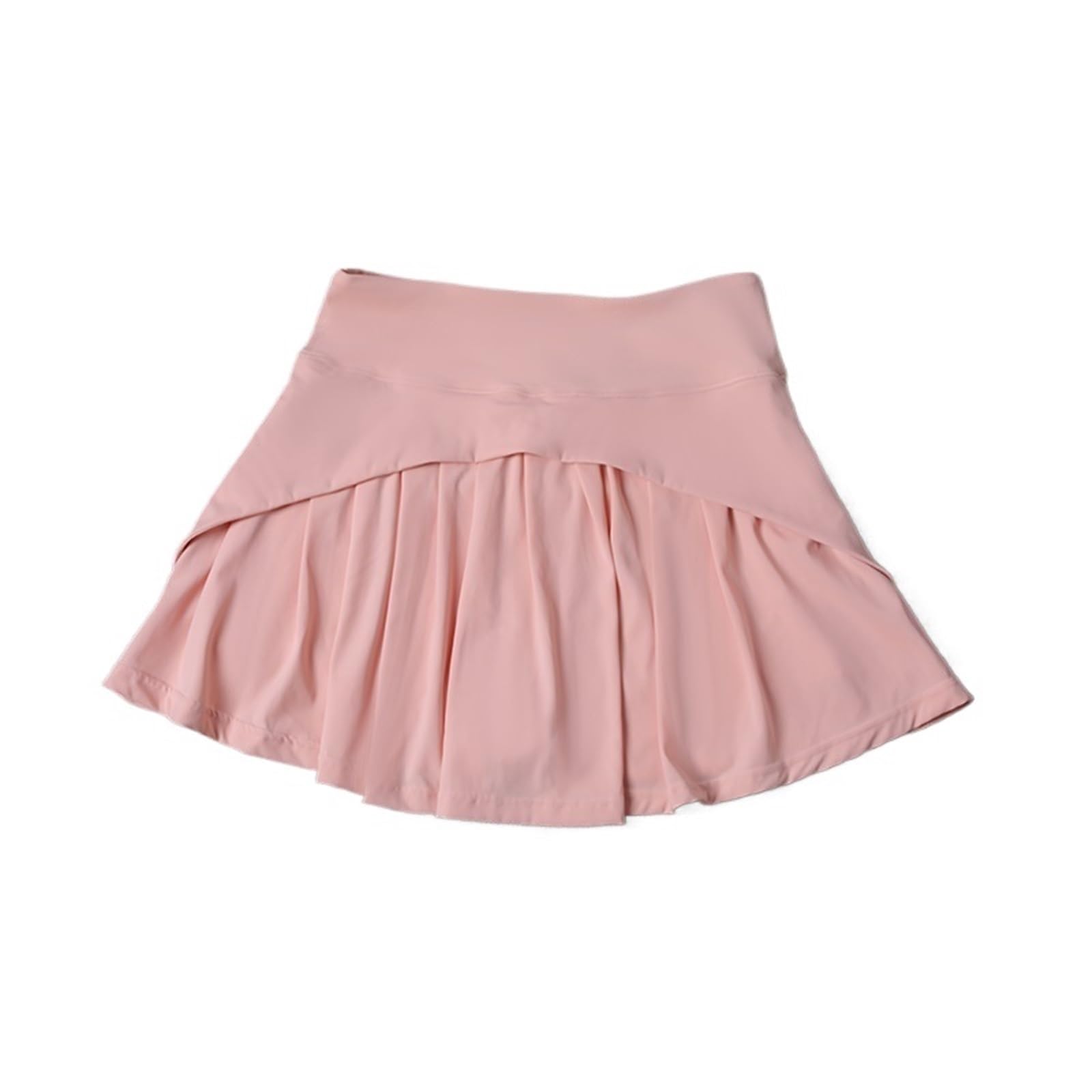 Jupe de tennis d'été plissée pour femme - Jupe de tennis de sport taille haute élastique - Demi-jupe pour l'extérieur pour l'entraînement et le sport décontracté