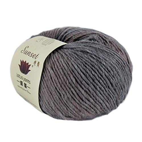 Lotus Yarns Multicolor Merino Wool DK Weight Yarn 5X50g Hanks for Hand Knitting and Crocheting (255-Animal Print)