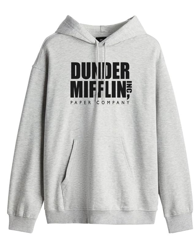 the duffers Men & Women Cotton Hoodie Dunders Mifflins Hooded Sweatshirt-picture-26