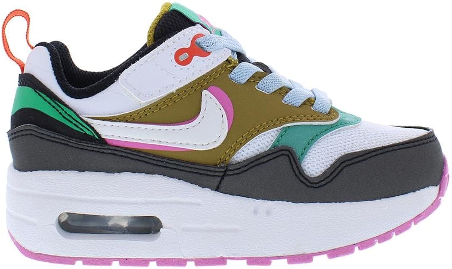 Amazon.com | Easy On Nike Pre-School Air Max 1 SE - Black, Playful