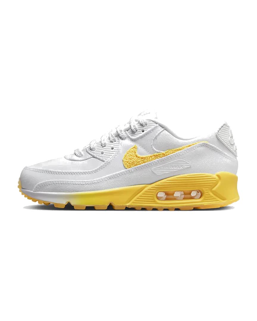nike air max 90 pastel women's white barely volt casual lifestyle sneakers shoes