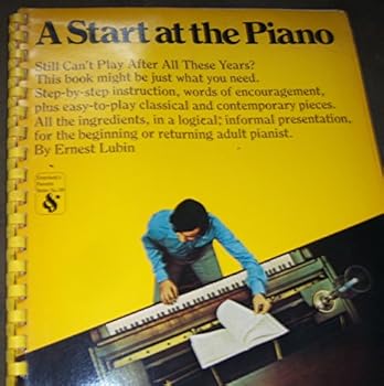 Paperback Start at the Piano Book