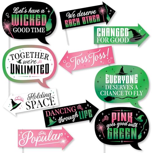 Kit photobooth sorcière pour amuser vos invités et réussir vos photos d'anniversaire