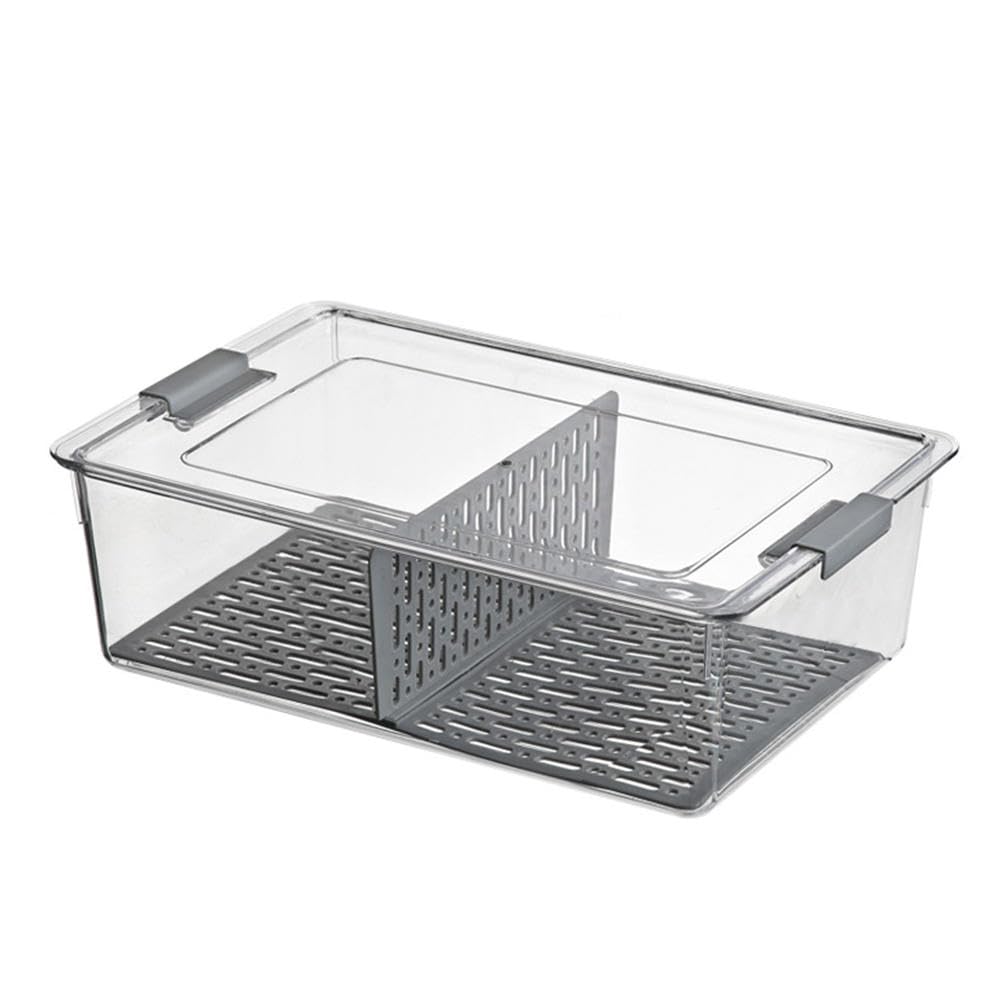 Kühlschrank-Aufbewahrungsbehälter aus PET-Kunststoff
