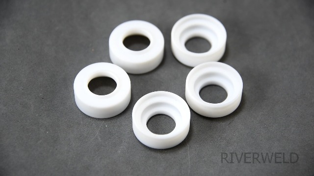 クー子　フォロー割 RIVERWELD TIG Gas Lens Insulators Cup Gaskets 17GLG20 for QQ300