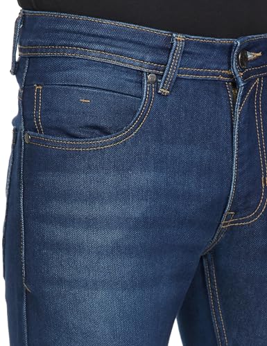 Image of Peter England Men's Skinny Fit Jeans | Premium | Casual Wear | Stylish Bottoms