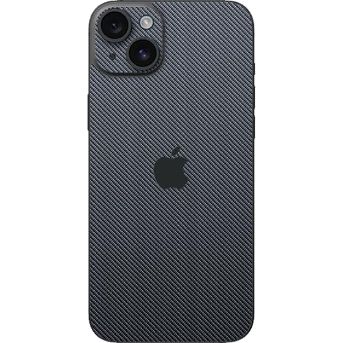 Enveloppement iPhone 15 Plus vinyle 3M fibre de carbone