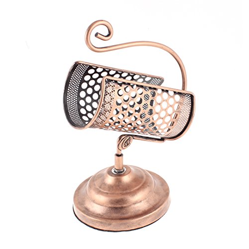 Ruilogod soporte para botellas de vino tono latón miniatura 1