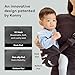 Konny Baby Carrier Hip Seat, Dual Support IHDI Certified with Two Safety Pads, Adjustable Wraps Sling Wearable One Size Fits All, Baby Essentials for 6 to 48 Months up to 44 lbs -Pink