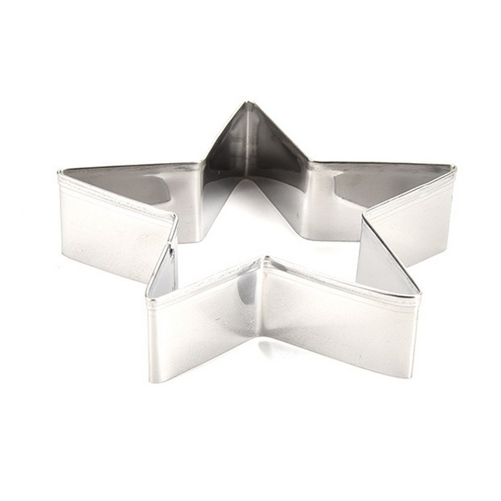10 Set Sterne Keks Keks Kuchen Gelee Metall Ausstecher Blechform Backen DIY Werkzeuge Set