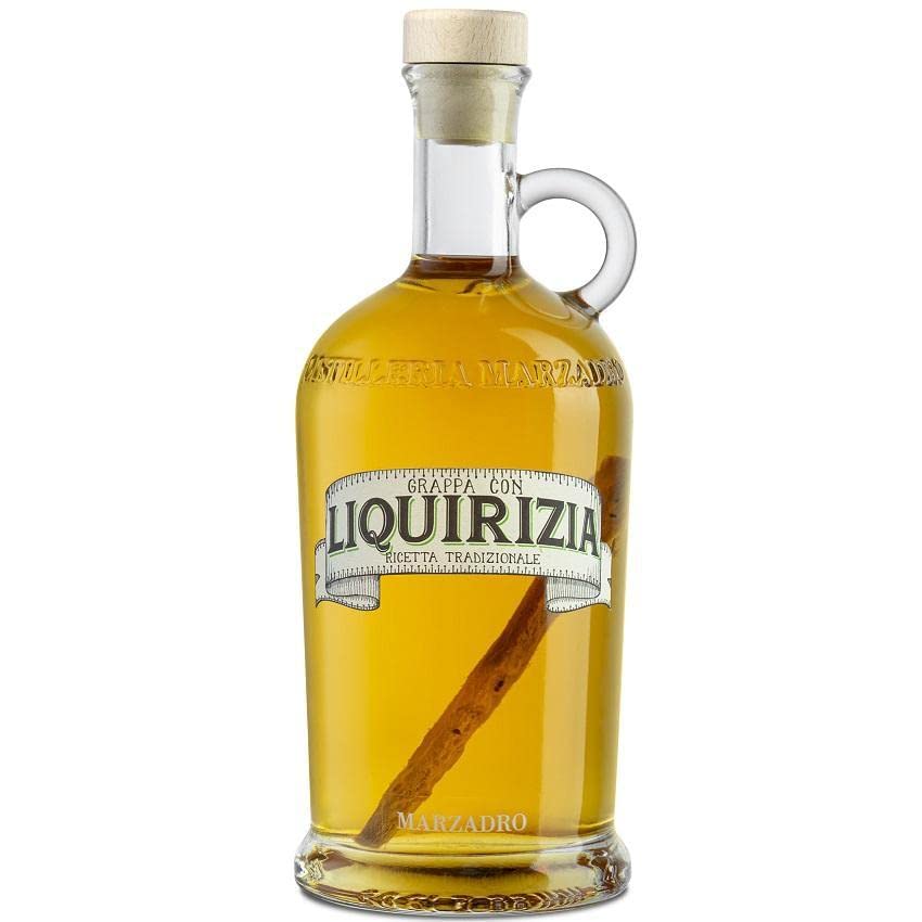 DISTILLERIA MARZADRO GRAPPA CON LIQUIRIZIA RICETTA TRADIZIONALE 50 CL