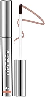 Peel Off Lip Liner Stain - Long-Lasting, Smudge-Proof, Waterproof Nude Matte Lip Tint, Non-Fading Peel Off Lip Color, Effortless Precision & Full Coverage, Vegan & Cruelty-Free, #3 Brow