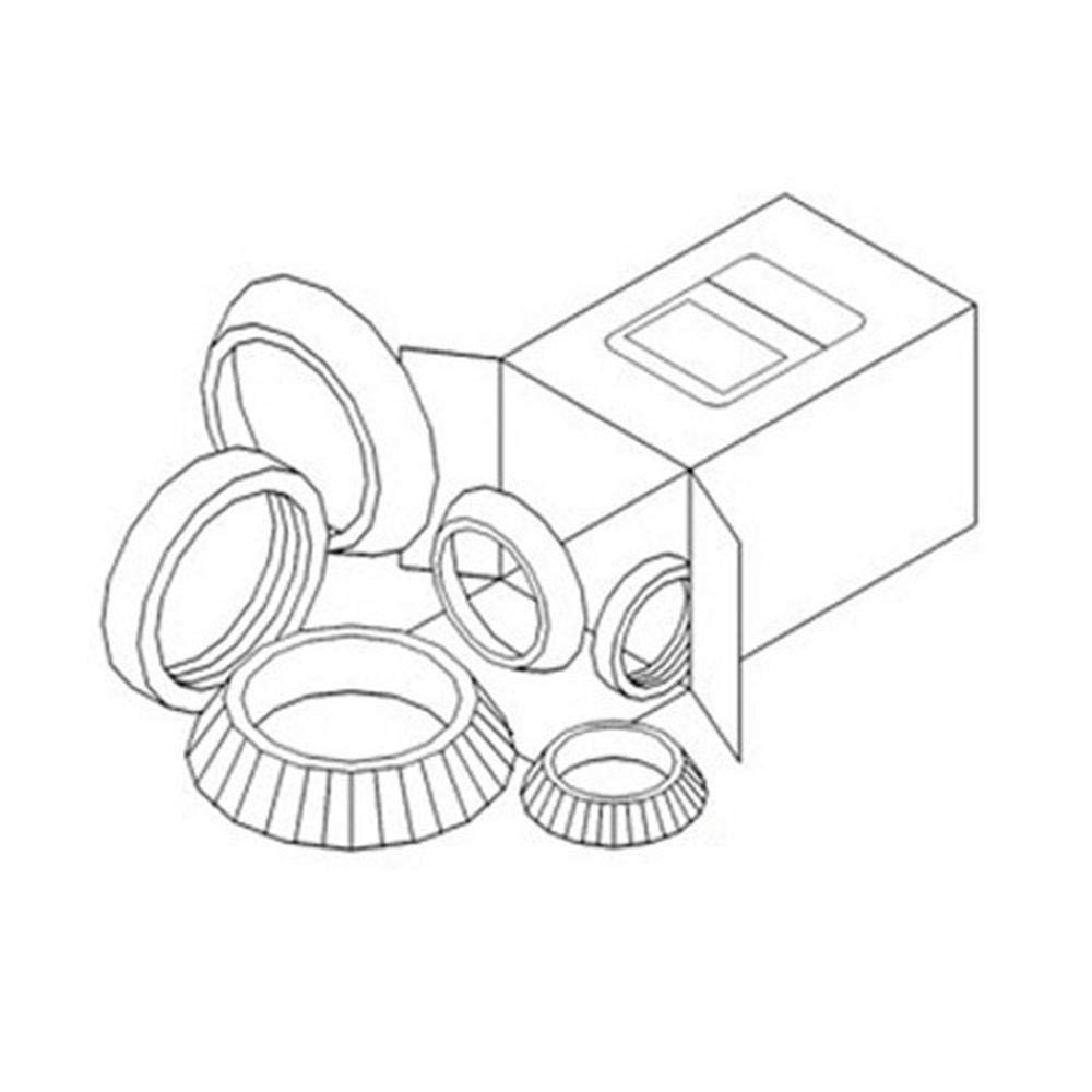 WHE-MF-WRK-04 Wheel Bearing Repair Kit Fits Massey Ferguson Tractors 04 839100M1