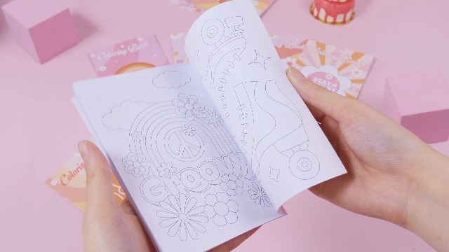 Libro da colorare Boho: 20 pagine d'arte originali, Hippie Peace