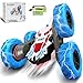 BEZGAR RC Stunt Auto, 4WD Ferngesteuertes Auto Doppelte doppelseitige 360°-Drehung Fahrzeuge Rc Offroad Spielzeug, 2 wiederaufladbare Batterien Bestes Spielzeug Geschenke für Kinder Jungen Mädchen