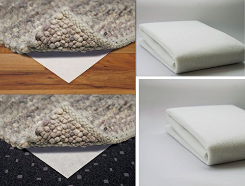 Teppich Bremse Stop Teppichunterlage für Harte Textile alle Böden Anti Rutschunterlage Rutsch...