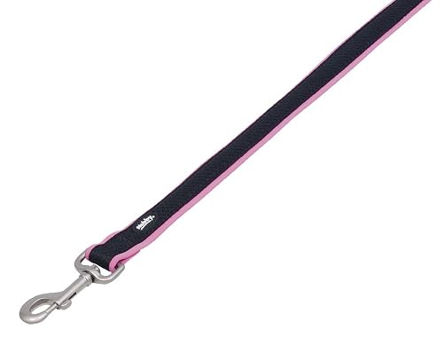 Nobby Preno - Correa de Malla para Perro, 120 cm/25-35 mm, Color Rosa