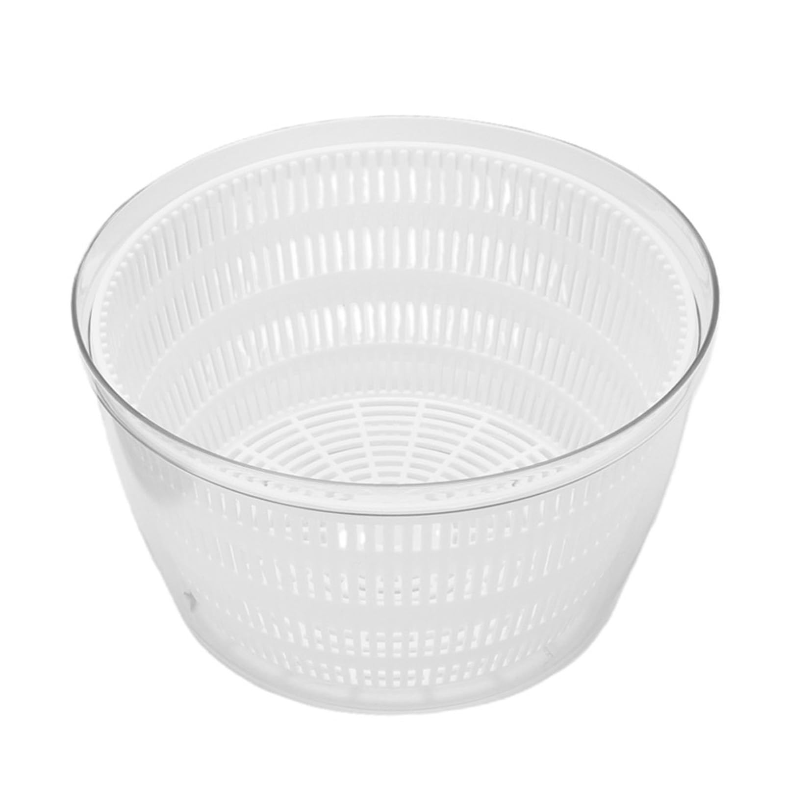 Centrifuga per Insalata, Asciuga Verdure Compatto Automatico di Grande capacità da 4 Litri, Centrifuga per Lattuga con Base Antiscivolo per Frutta, Verdura, Lavaggio, Asciugatura, Domestica