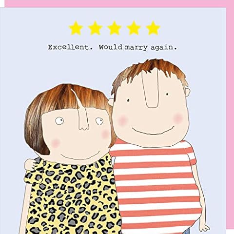 Rosie Made A Thing Five Star Would Marry Again Card Humour Greeting Cards GF249 Cover
