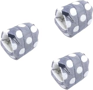 FRCOLOR 3 Pçs Gaiolas De Cobaia Casa De Hamster Cama De Cobaia Planador De Açúcar Gaiola Hamster Animais De Pelúcia Cama De Ouriço Cama De Hamster Ouriço Gaiola Brinquedos De Cobaia Furão