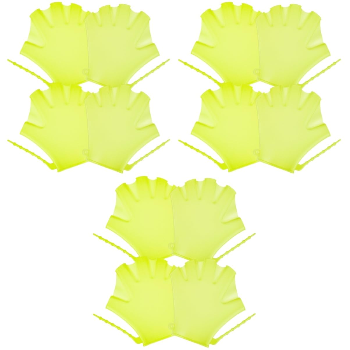 BESPORTBLE Schnorchelhandschuhe Handpaddel Schwimmhandschuhe mit Schwimmhäuten schwimmende Handflossen wasserfeste Handschuhe tauchen Tauchhilfshandschuhe Schwimmausrüstung Kieselgel