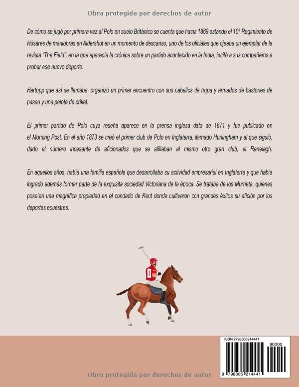 Miniatura 2 de Aprende a Jugar Polo Historia, caballos, doma, petisero, crianza, reglamento, preguntas, glosario (Spanish Edition)