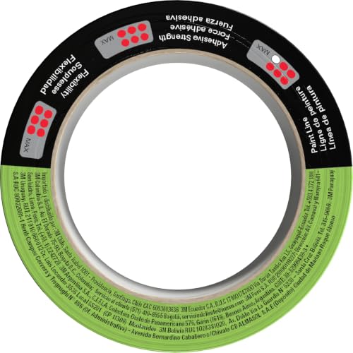 Image of 3M Automotive Performance Masking Tape, 36 mm x 32 m, 6 /case (Pack of 6)