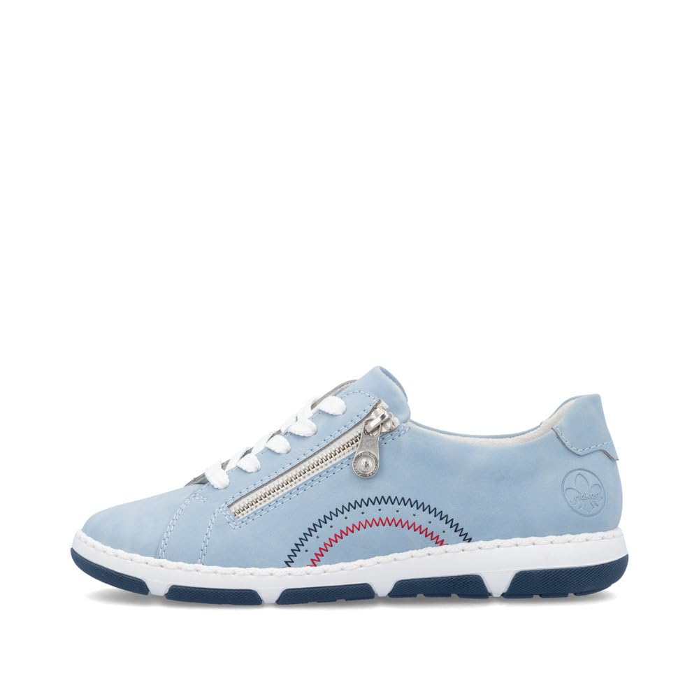 Rieker Damen Low-Top Sneaker 42424, Frauen Halbschuhe, lose Einlage